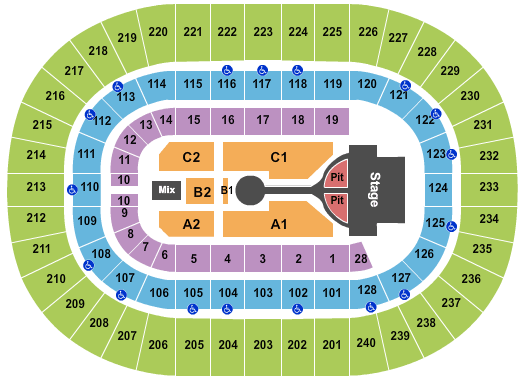 Islanders Seating Chart Coliseum